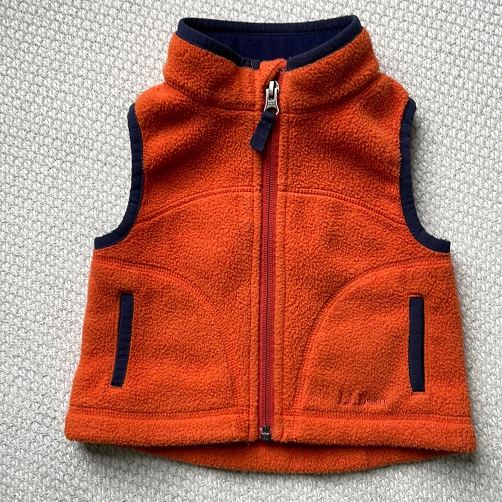 L.L. Bean Fleece Vest - 6-12mo